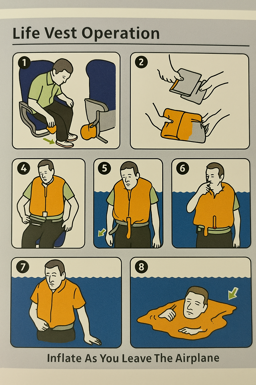 End your life vest.